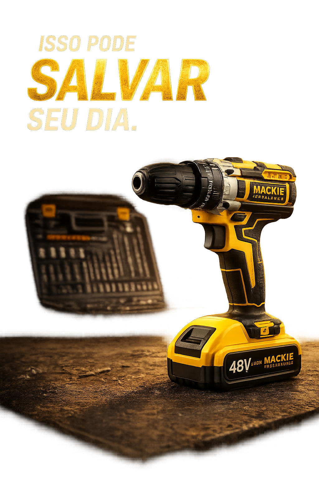 Furadeira The Black Tools