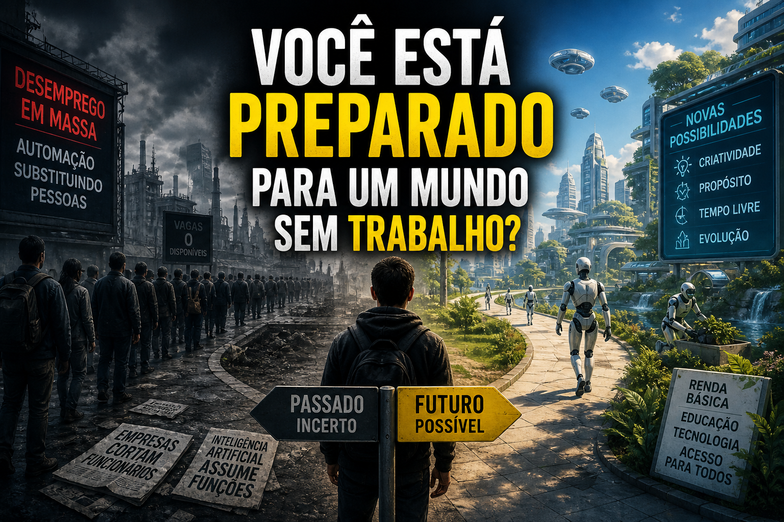 Você Está Preparado Para um Mundo Sem Trabalho?