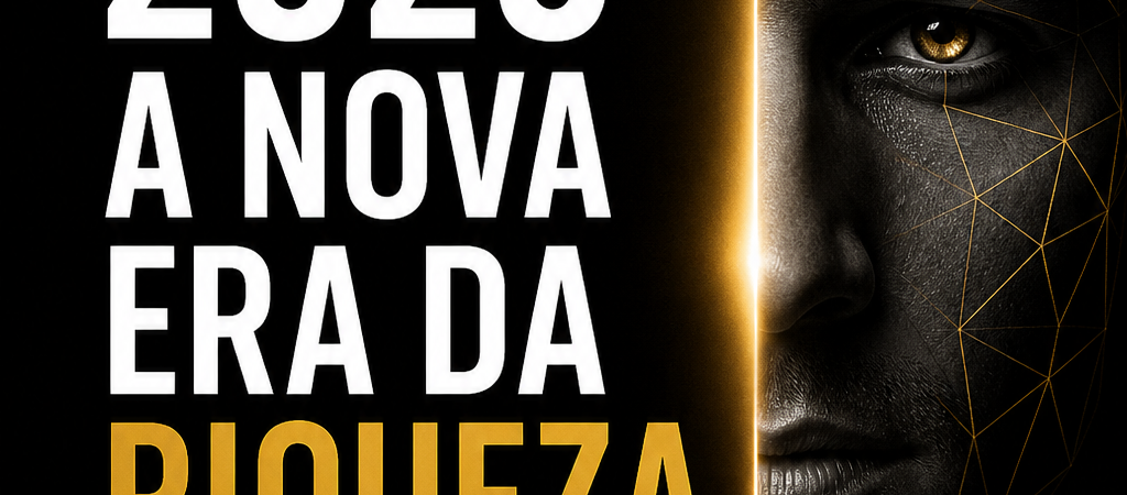 A Nova Era da Riqueza (2026): Quem Entender Isso Primeiro, Sai na Frente