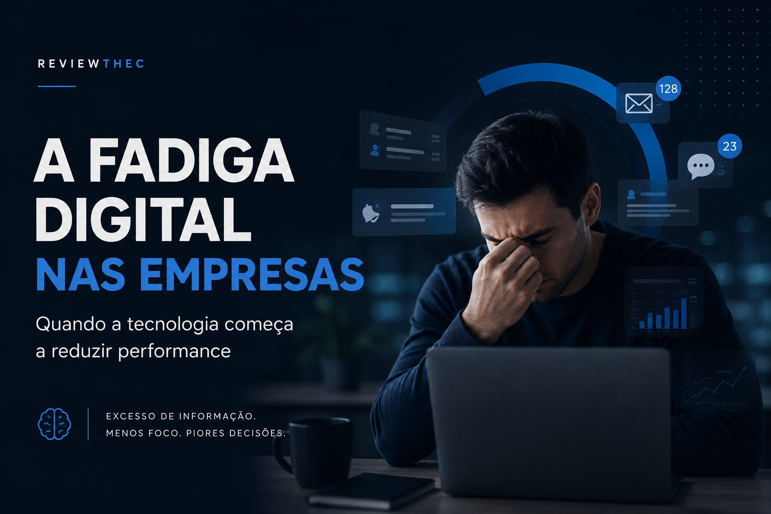 A fadiga digital está destruindo a produtividade das empresas