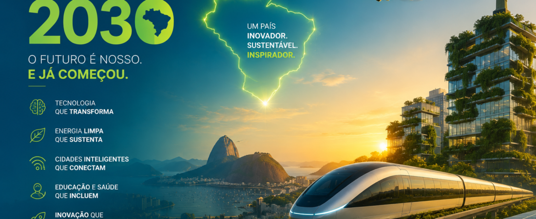 Como o Brasil vai estar avançado tecnologicamente em 2030