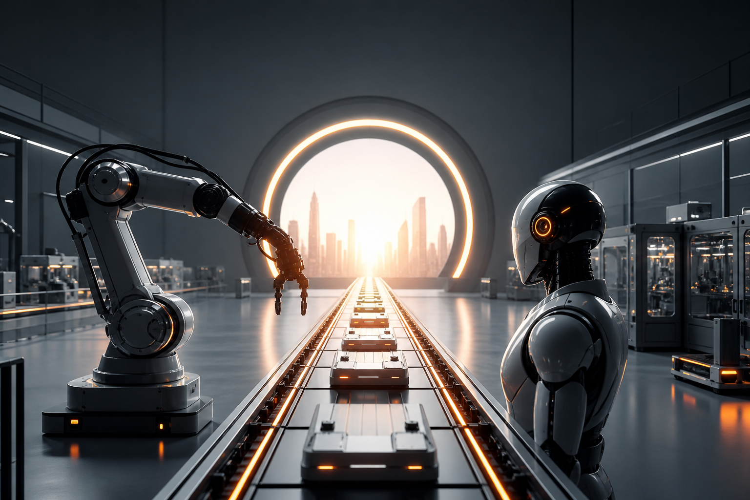 O Futuro das Fábricas: Tecnologia Transformando a Produção em 2026
